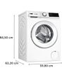 Bosch WGJ25400GB, Washing machine, front loader
