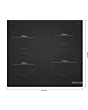 Bosch PIE61ABB5E, Induction hob