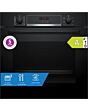 Bosch HQA574BB3B, Built-in oven with added steam function