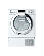 Hoover BATD H7A2TCE-80 H-DRY 300 PRO Integrated 7kg Heat Pump Tumble Dryer - A++ Energy Rated - White & Chrome