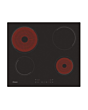 Candy CH64CCB/4U 60cm Ceramic Hob - Black