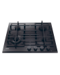 Haier HAVG6BF4TBPB 65cm Gas on Glass Hob