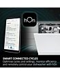 Haier XF 5C7M0W-80 Freestanding 60cm 15 Place Dishwasher with C Energy Rating - White