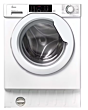 Hoover HBWS 494DMSW5-80 Integrated 9kg Washing Machine - 1400 rpm - A Energy Rating - White with Silver Door