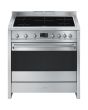 Smeg A1PYID-9 90cm Opera Electric Range Cooker, Stainless Steel