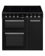 Smeg CX93IMBL 90cm Induction Range Cooker - Black