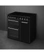 Smeg CX93IMBL 90cm Induction Range Cooker - Black