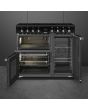 Smeg CX93IMBL 90cm Induction Range Cooker - Black