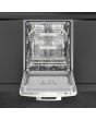 Smeg DIFABCR 60cm 50s Style Built-In Dishwasher, Cream