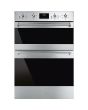 Smeg DOSF6300X Classic Double Oven, Stainless Steel