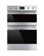 Smeg DOSF6390X Classic Double Oven, Stainless Steel