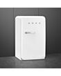 Smeg FAB10RWH5 55cm 50s Style Small Right Hand Hinge Fridge with Icebox