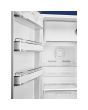 Smeg FAB28LDUJ5 60cm 50s Style Left Hand Hinge Fridge with Icebox, Union Jack