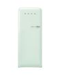 Smeg FAB28LPG5 60cm 50s Style Left Hand Hinge Fridge with Icebox, Pastel Green