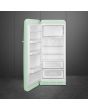 Smeg FAB28LPG5 60cm 50s Style Left Hand Hinge Fridge with Icebox, Pastel Green