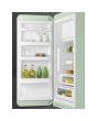 Smeg FAB28LPG5 60cm 50s Style Left Hand Hinge Fridge with Icebox, Pastel Green