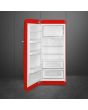 Smeg FAB28LRD6UK Retro Fridge with Icebox Left Hand Hinge - Red