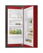Smeg FAB28LRD6UK Retro Fridge with Icebox Left Hand Hinge - Red