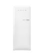Smeg FAB28LWH6UK Retro Fridge with Icebox Left Hand Hinge - White