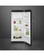 Smeg FAB28RDBB5 60cm 50s Style Right Hand Hinge Fridge with Icebox, Black