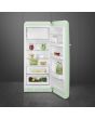 Smeg FAB28RPG6 Retro Fridge with Icebox Right Hand Hinge - Pastel Green