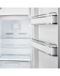 Smeg FAB28RSV6 Retro Fridge with Icebox Right Hand Hinge - Silver