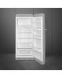 Smeg FAB28RSV6 Retro Fridge with Icebox Right Hand Hinge - Silver