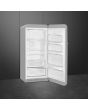 Smeg FAB28RSV6 Retro Fridge with Icebox Right Hand Hinge - Silver