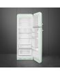 Smeg FAB30RPG5UK 60cm 50s Style Right Hand Hinge Freezer over Fridge, Pastel