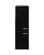 Smeg FAB32LBL6UK Retro Fridge Freezer Left Hand Hinge - Black
