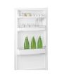 Smeg FAB32LBL6UK Retro Fridge Freezer Left Hand Hinge - Black