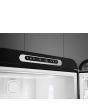 Smeg FAB32RBL6UK Retro Fridge Freezer Right Hand Hinge - Black