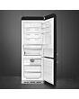 Smeg FAB38RBL6 Retro Fridge Freezer Right Hand Hinge - Black