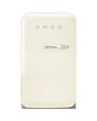 Smeg FAB5LCR6 Retro Mini Fridge Left Hand Hinge - Cream