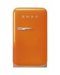 Smeg 40cm 50's Style Small Right Hand Hinged Minibar, Orange