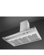 Smeg KD90HXE 90cm Opera Chimney Hood, Stainless Steel