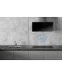 Smeg KICV90BL2 90cm Island Cooker Hood - Black