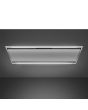 Smeg KL12L4X 120cm Alta Ceiling Hood Auto Vent 2.0, Stainless Steel