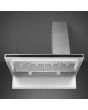 Smeg KLTI12L4X 120cm Alta Island Hood in Stainless Steel Auto Vent 2.0