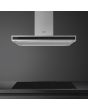 Smeg KLTI9L4X 90cm Island Hood in Stainless Steel and Black Glass with Auto Vent 2.0