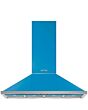 Smeg KPF12T 120cm Portofino Chimney Hood, Turquoise