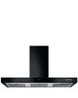 Smeg KS110BLE 110cm Symphony Chimney Hood Gloss, Black