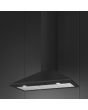 Smeg KSED95MBL 90cm Canopy Cooker Hood - Matte Black
