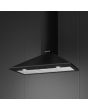 Smeg KSED95NEE 90cm Chimney Hood, Black