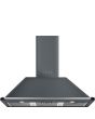Smeg KT100GRE 100cm Victoria Chimney Hood, Slate Grey