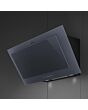 Smeg KV194G 90cm Linea Angled Chimney Auto Vent 2.0 Hood, Neptune Grey