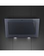 Smeg KV194G 90cm Linea Angled Chimney Auto Vent 2.0 Hood, Neptune Grey
