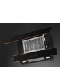 Smeg KV694R 90cm Dolce Stil Novo Angled Chimney Hood with Copper Trim Auto