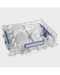 Smeg LVS344PM 60cm Stainless Steel Freestanding Semi-Professional Dishwasher