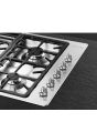 Smeg PGF95-4 87cm Classic Gas Hob, Stainless Steel